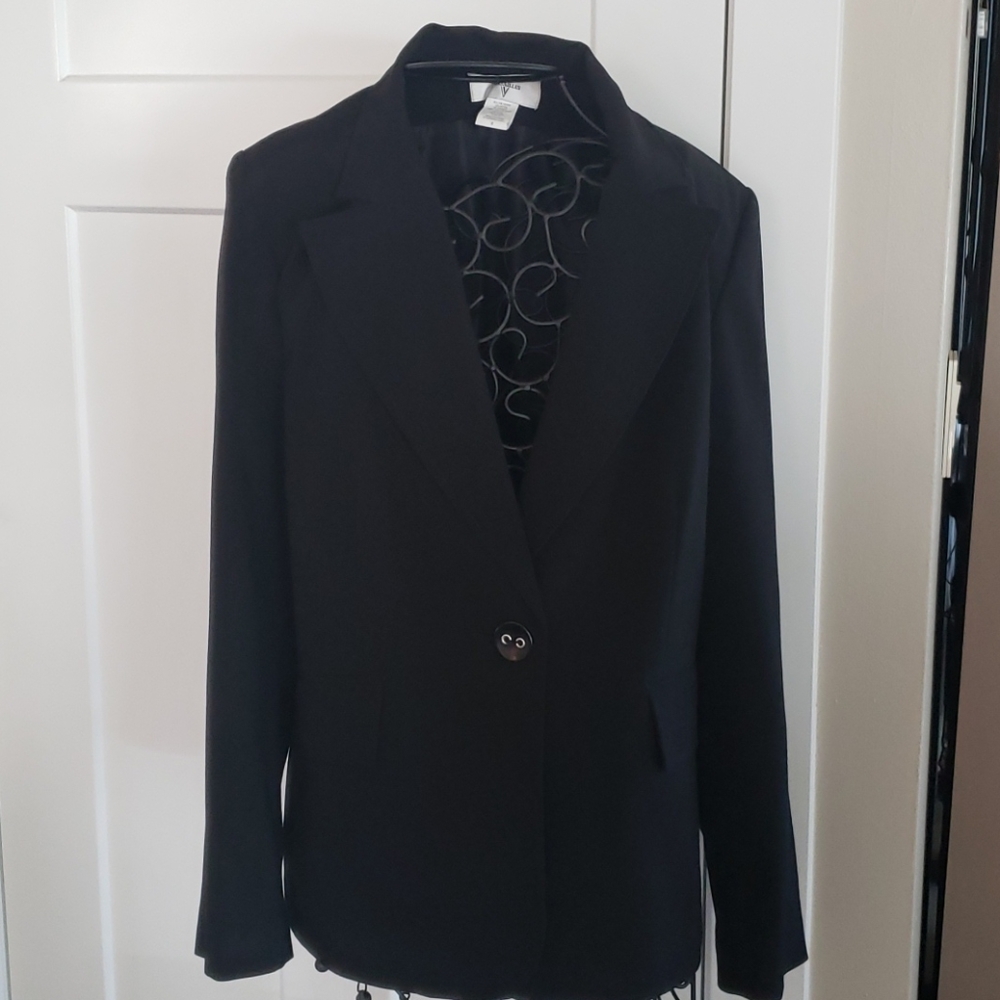 Black Versailles blazer like new sz 8